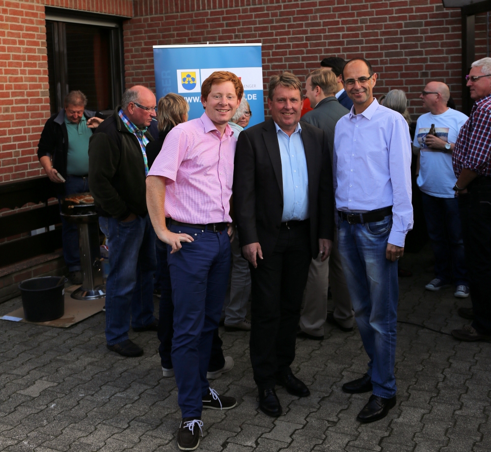 von links: René Siekmann, Bernd Stute, Frank Jaksties